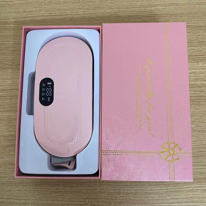 Menstrual Heating Pad Smart Warm Belt Relief Waist Pain Cramps Vibrating Abdominal Massager Electric Waist Belt Device -  Elite Bridge