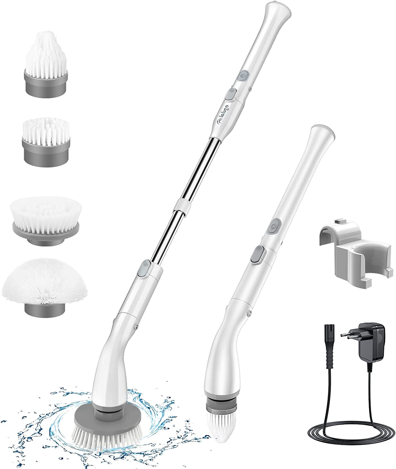 Multifunctional Toilet Tile Wireless Electric Cleaning Brush -  Elite Bridge