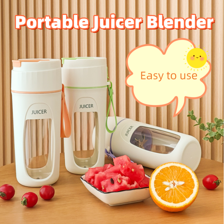 Portable Blender Electric USB Charging Outdoor Automatic Juicer Cup Juice Maker Kitchen Supplies -  Elite Bridge