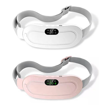 Menstrual Heating Pad Smart Warm Belt Relief Waist Pain Cramps Vibrating Abdominal Massager Electric Waist Belt Device -  Elite Bridge